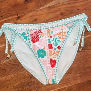 No Boundaries Multicolor Floral Bikini Bottom